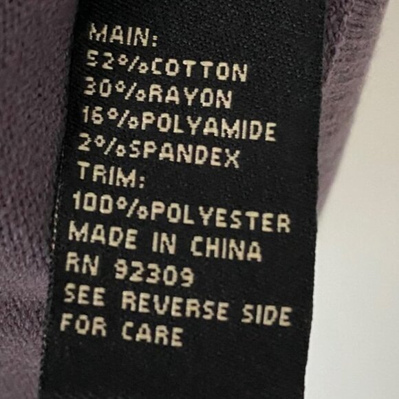 DG2 Fringe Fully Fashioned Turtleneck 634-891 - Picture 4 of 5